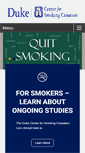 Mobile Screenshot of dukesmoking.com